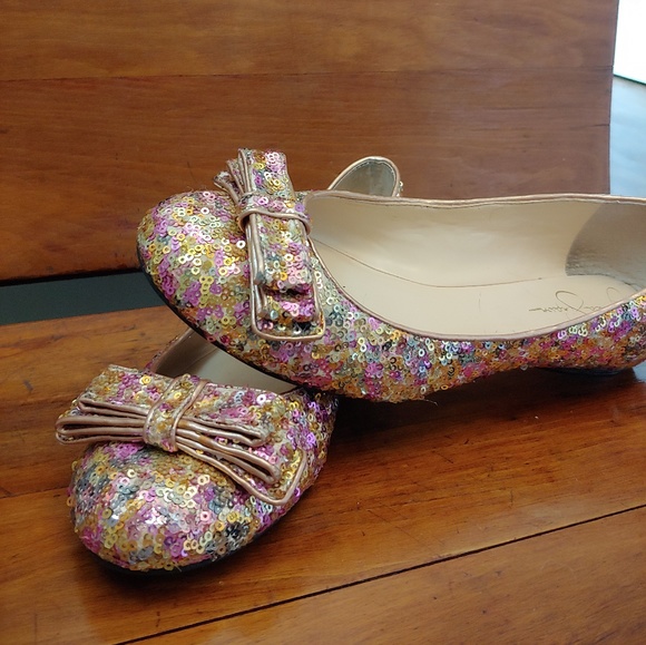 Jessica Simpson sparkled flats - Picture 7 of 7